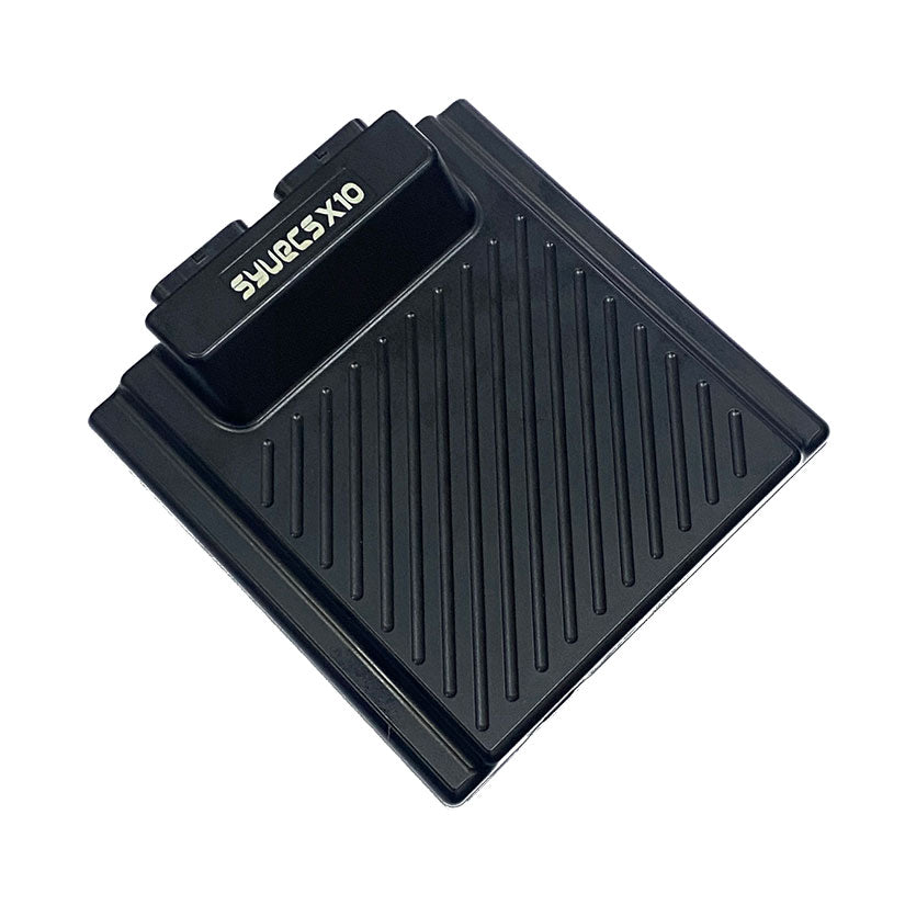 A black Syvecs X10 Expander Inc Connector Kit, with multiple connectors and a Syvecs logo on the top.